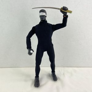 Hasbro GI Joe 11 Inch Snake Eyes Incomplete Pawtucket + Storm Shadow Sword